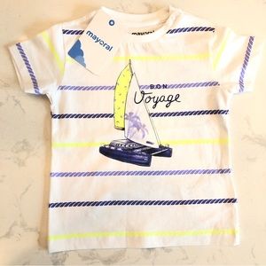 Mayoral Bon Voyage Tee 12 months
